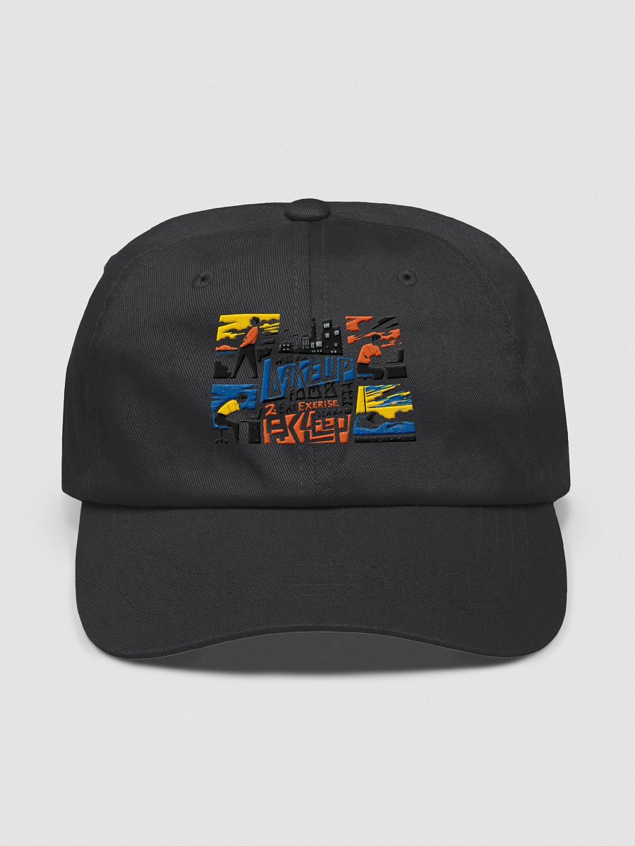 City Life Balance | Wake, Work, Rest Art Dad Cap product image (1)