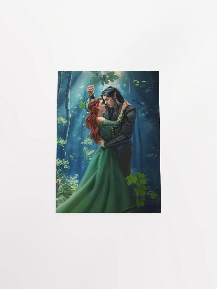 Elven Heartbound Print 5x7 ~ Cerian & Arisanna product image (4)