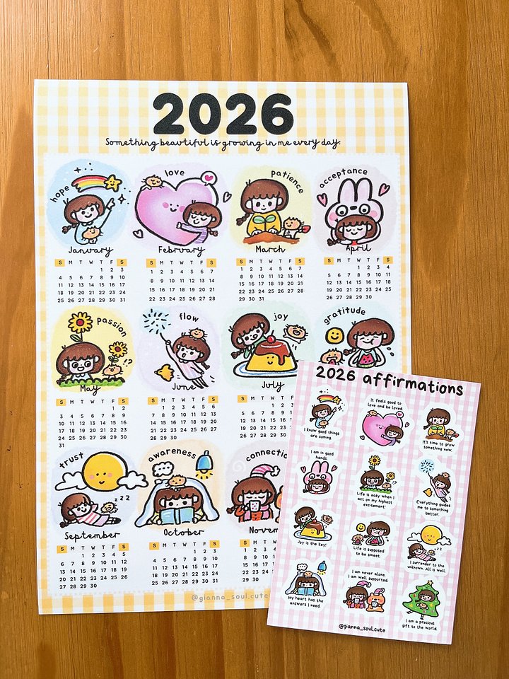 2026 Self-Care Calendar product image (1)