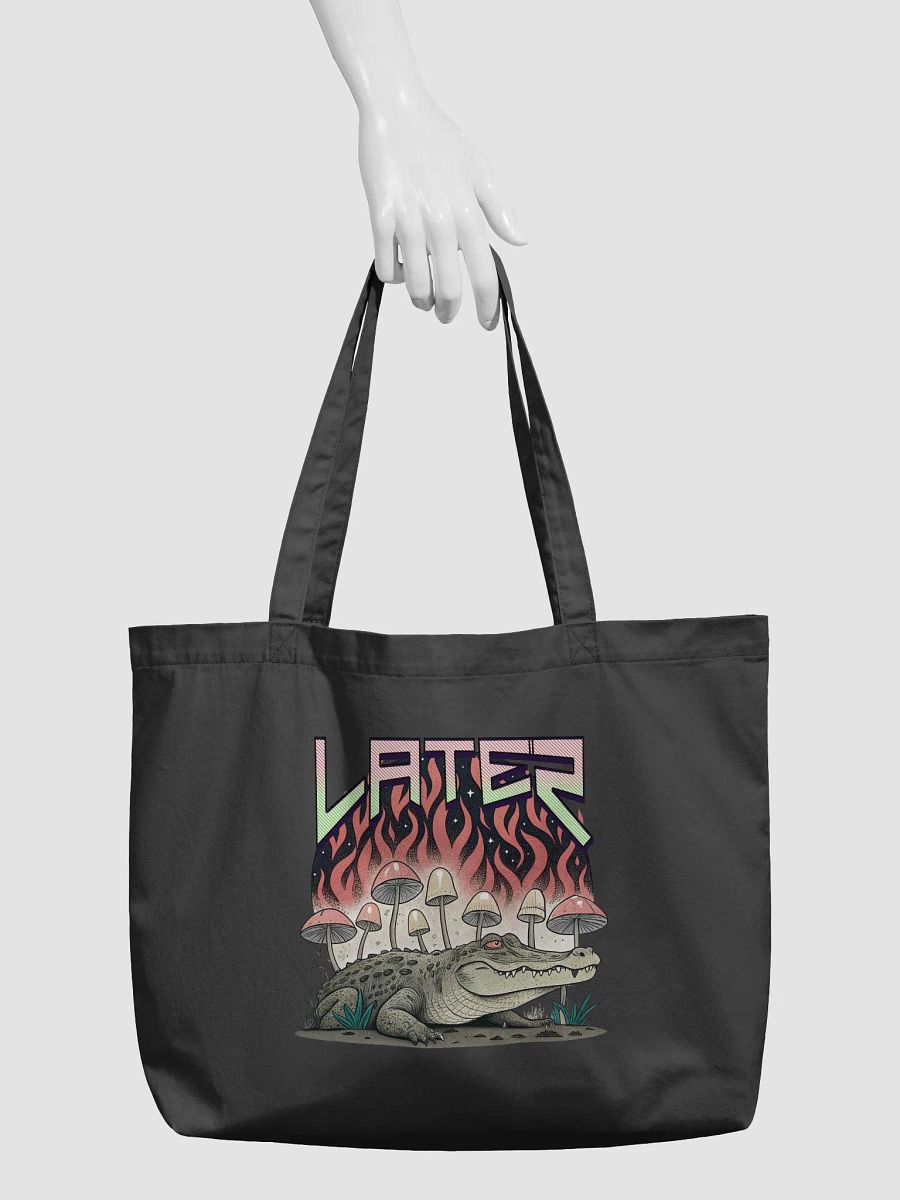 Later Alligator Mushroom Fiery Organic Tote product image (6)