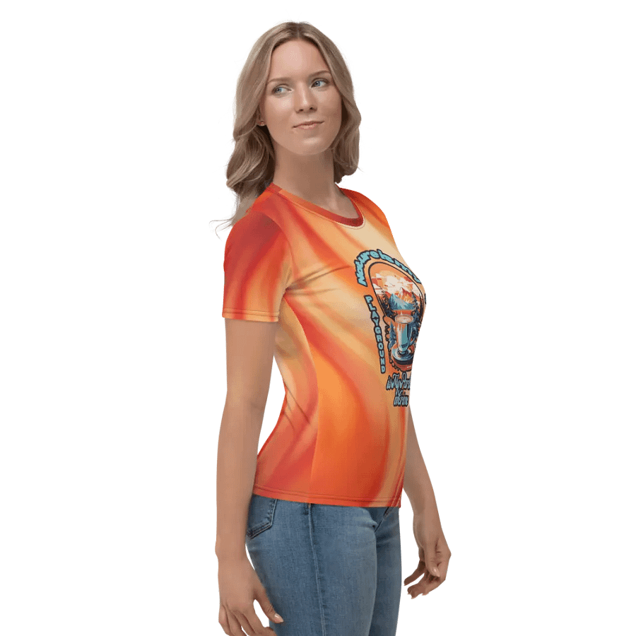 Nature is my Playground and Coffee is My Partner in Crime All Over Print T-shirt product image (3)