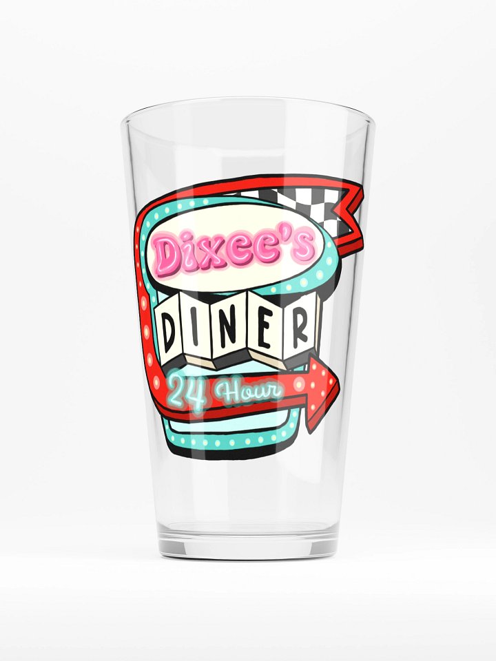 Dixee's Diner Pint Glass product image (1)