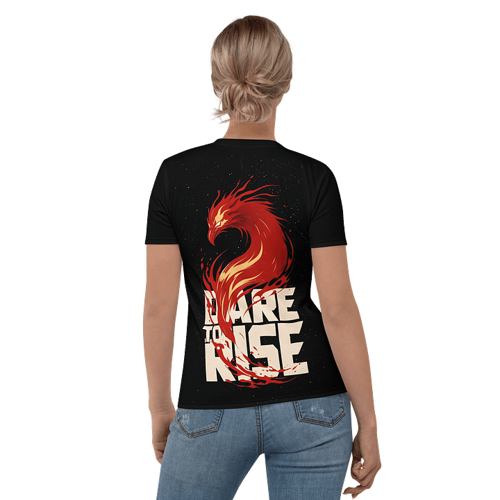 Dare to Rise - Women's Tee - Back Print product image (1)