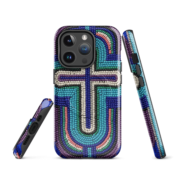 Sacred Cross Beaded iPhone® Case product image (2)