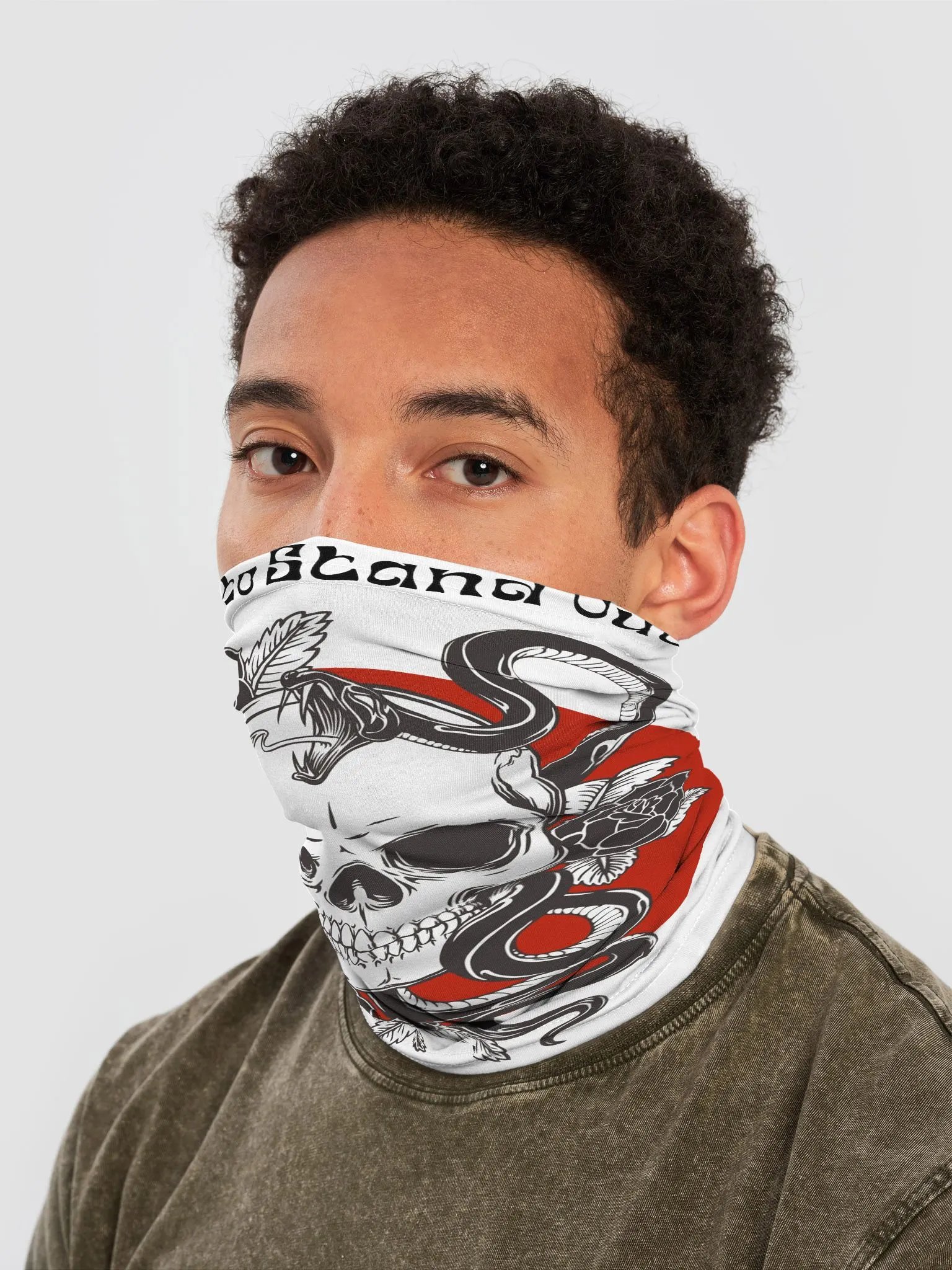 Ethereal Serpent Skull Neck Gaiter product image (2)