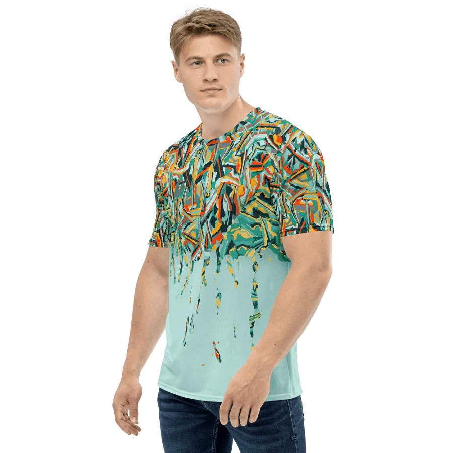 Colorful Destruction | Crew Neck T-Shirt product image (3)