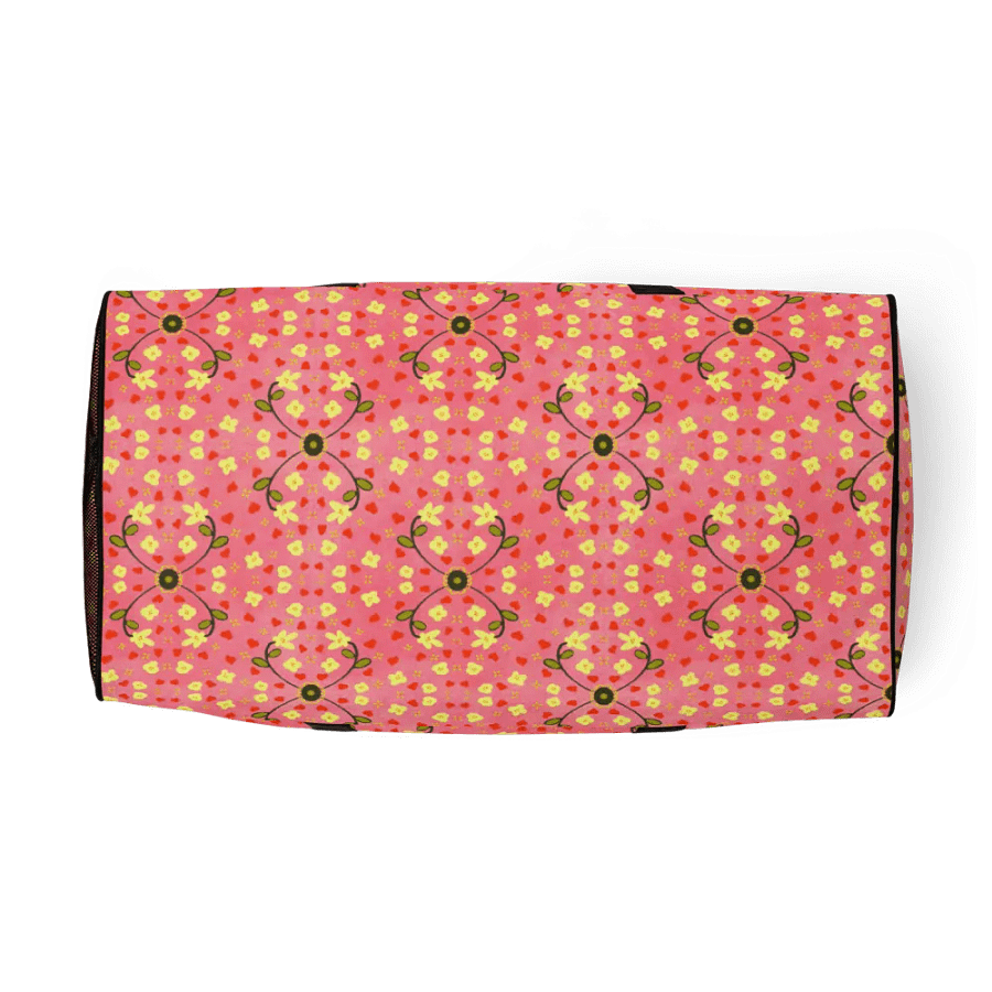 Hearts and Flowers Pink Duffle product image (3)