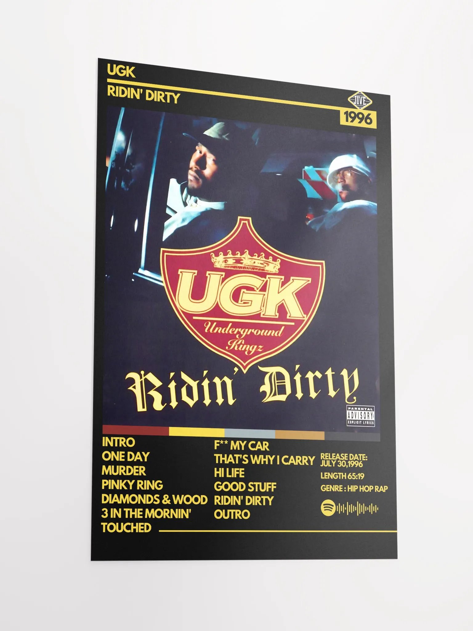 UGK ALBUM COVER POSTER product image (2)