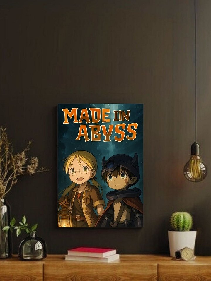 Made in Abyss – Riko & Reg Into the Abyss – 8x10 Metal Print product image (2)