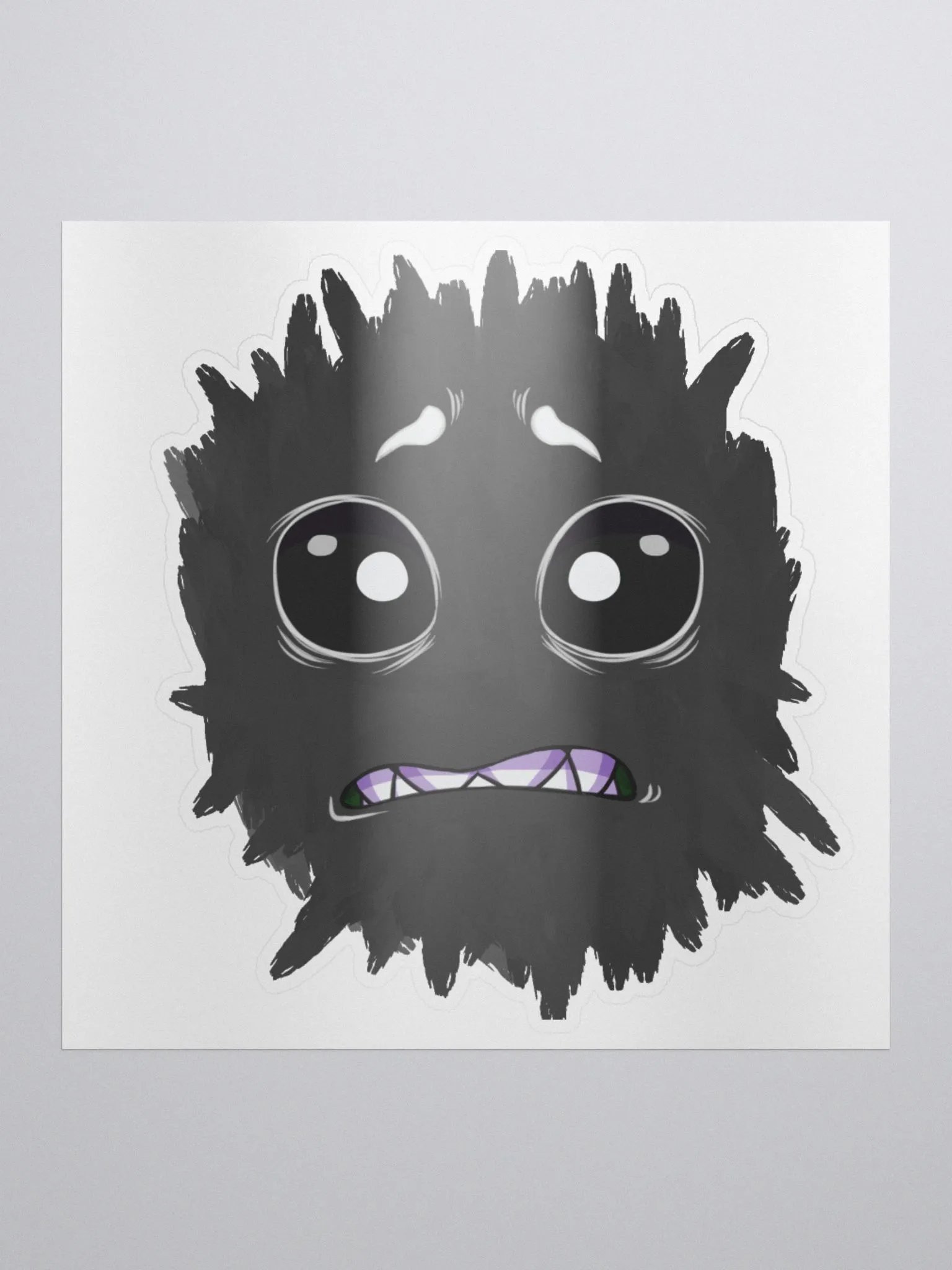 Scared Face Sticker product image (3)