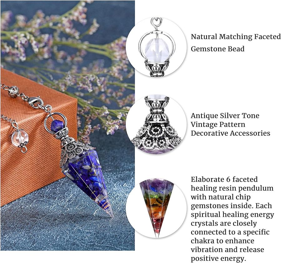 Vintage Lapis Lazuli Pendulum product image (2)