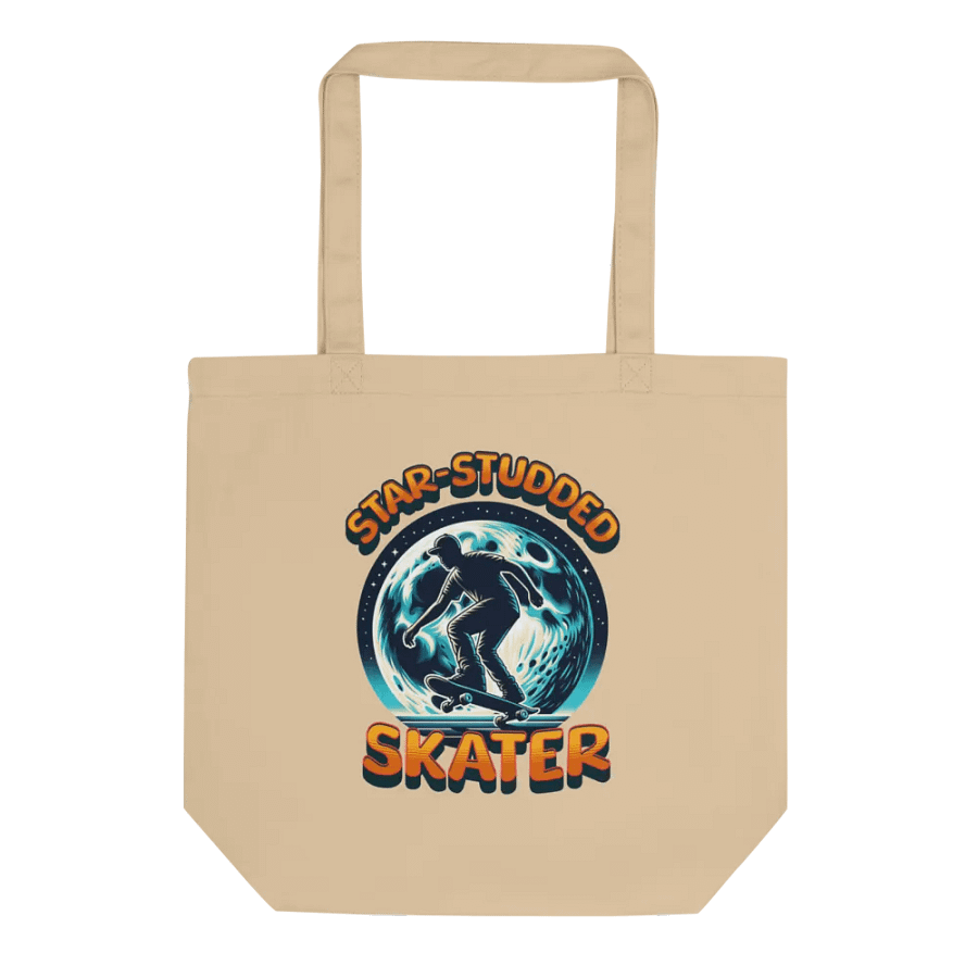 Star-Studded Skater Eco Tote product image (1)