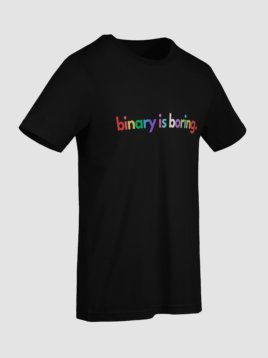 Binary is Boring (Rainbow) tee product image (41)