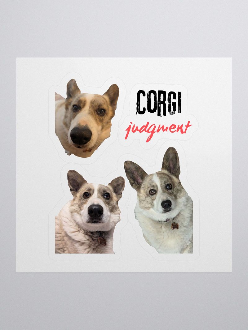 corgi sticker