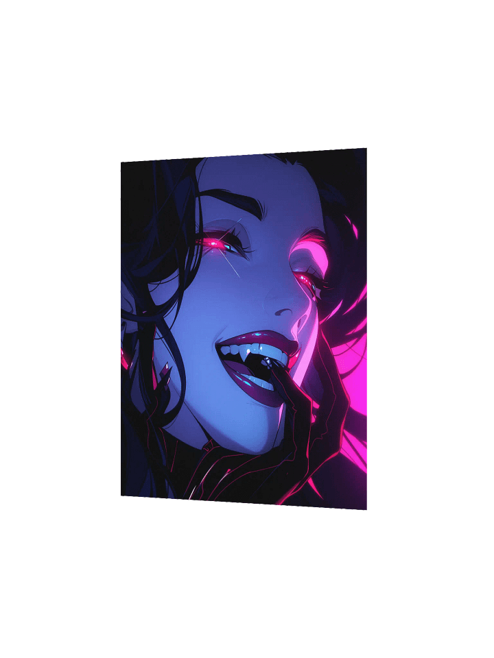 Neon Bliss Matte Poster product image (9)