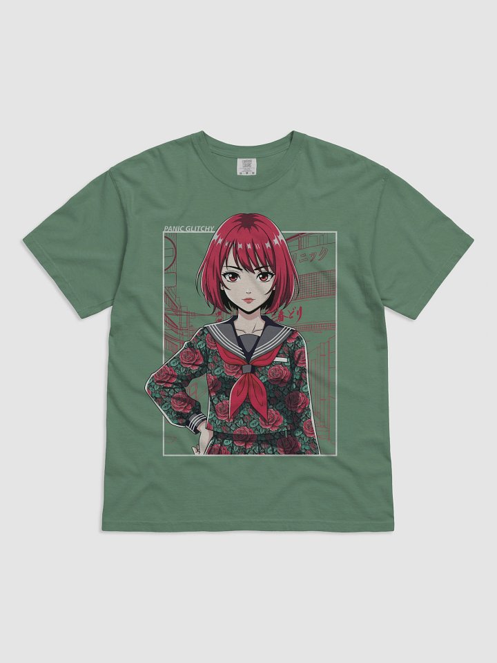 Patterned Seifuku Rose Garden Tee product image (31)