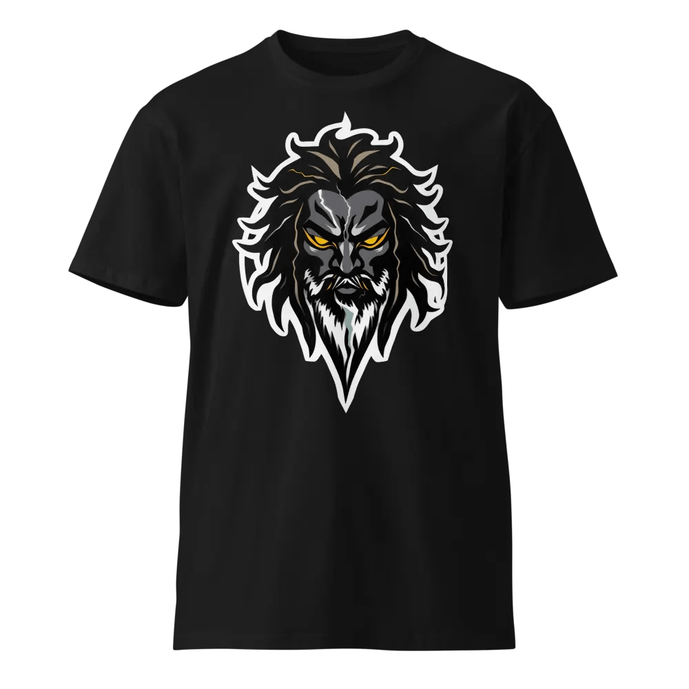 DHP Energy God Fierce Bearded Warrior Unisex T-Shirt product image (1)