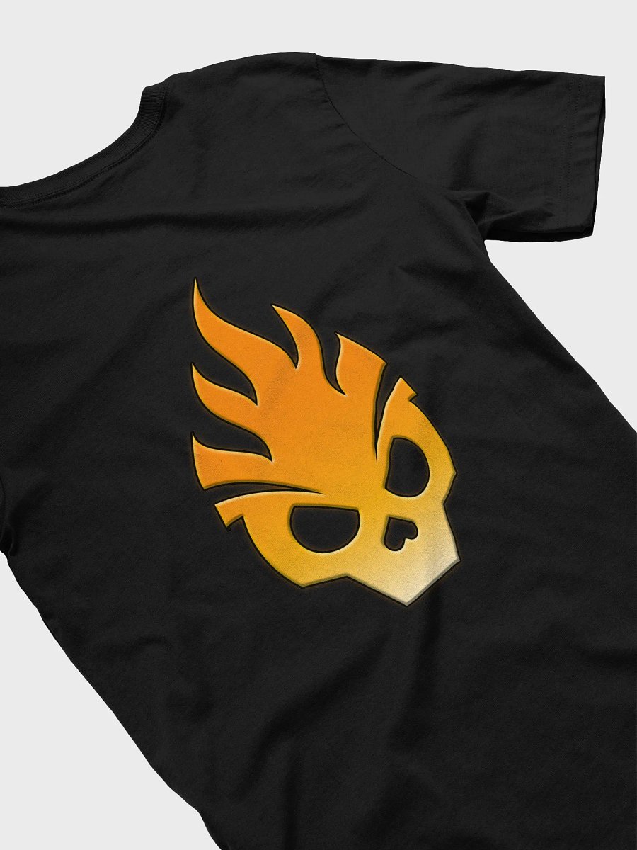 Flaming Skull Unisex T-Shirt product image (4)