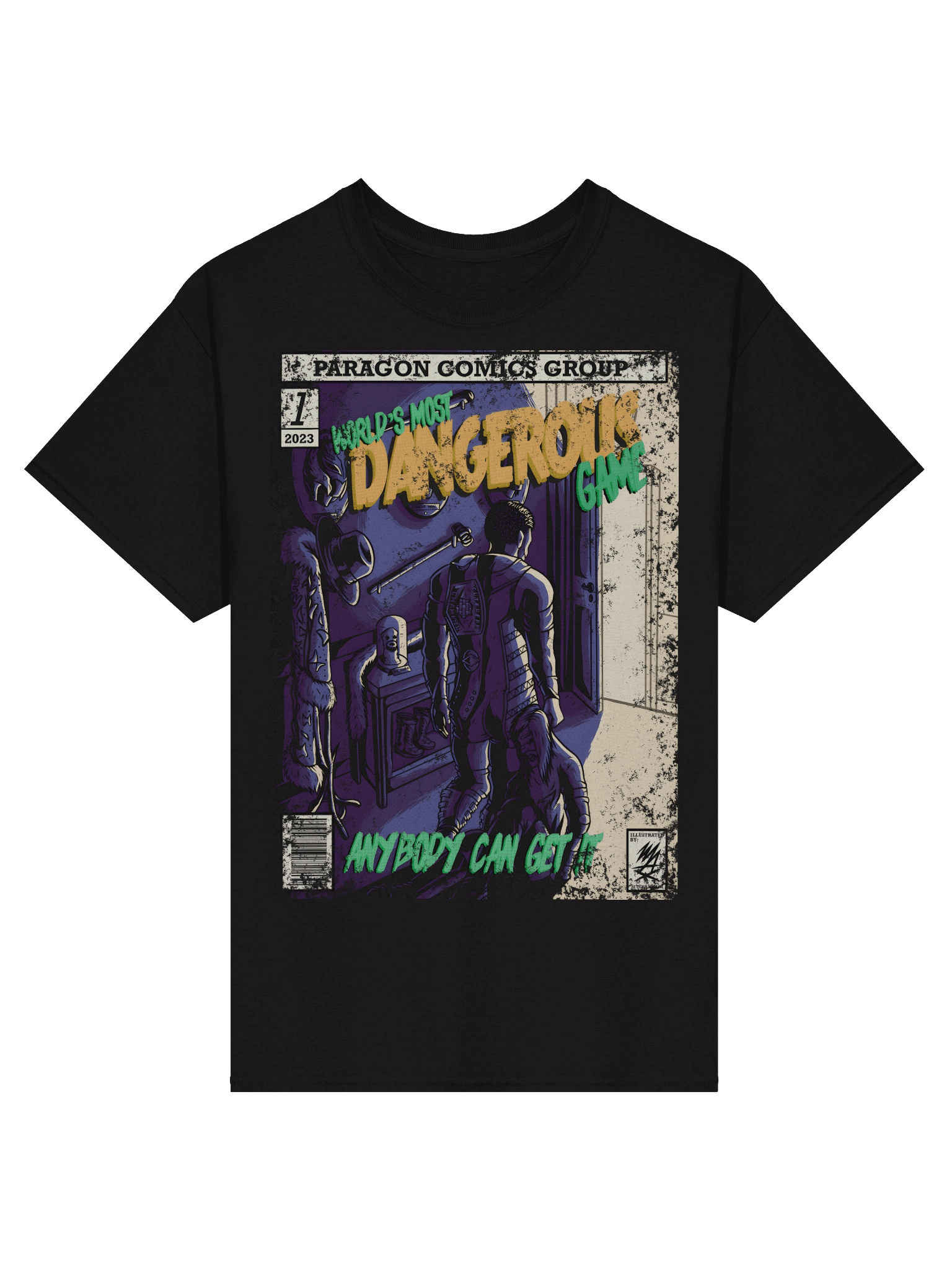 World's Most Dangerous Game comic T-Shirt product image (1)