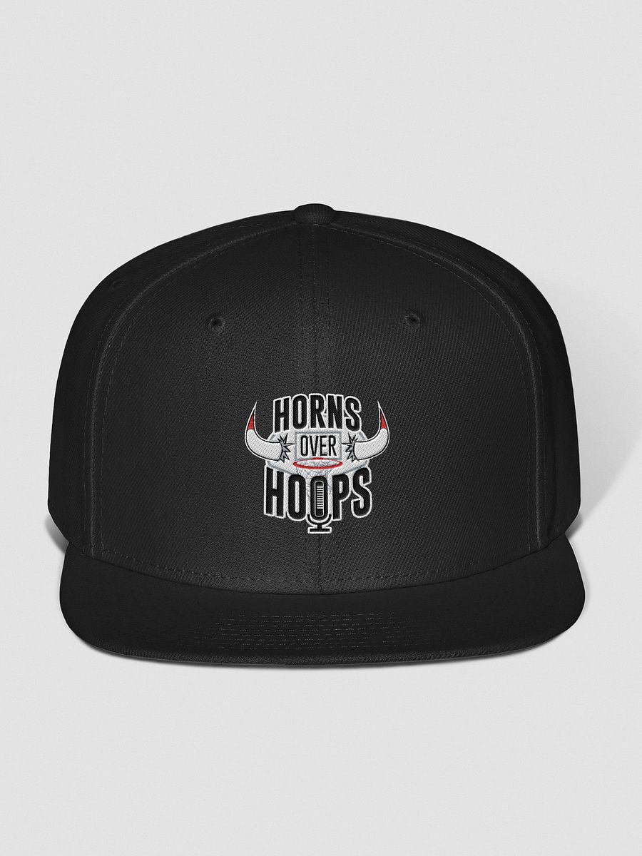 Horns Over Hoops Snapback Cap product image (1)