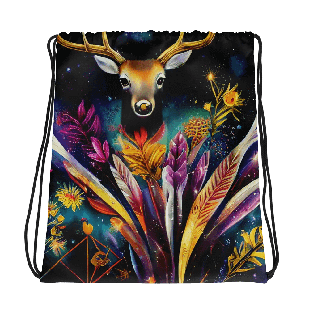 Vibrant Adventure Drawstring Backpack product image (1)
