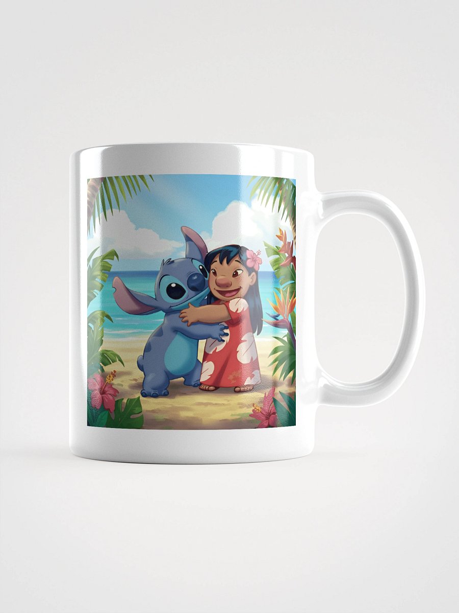 White Glossy Mug Disney's Lilo & Stitch product image (1)