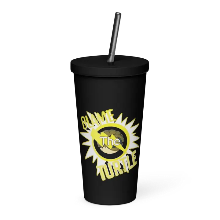 Blame the turtle! Straw Cup product image (1)