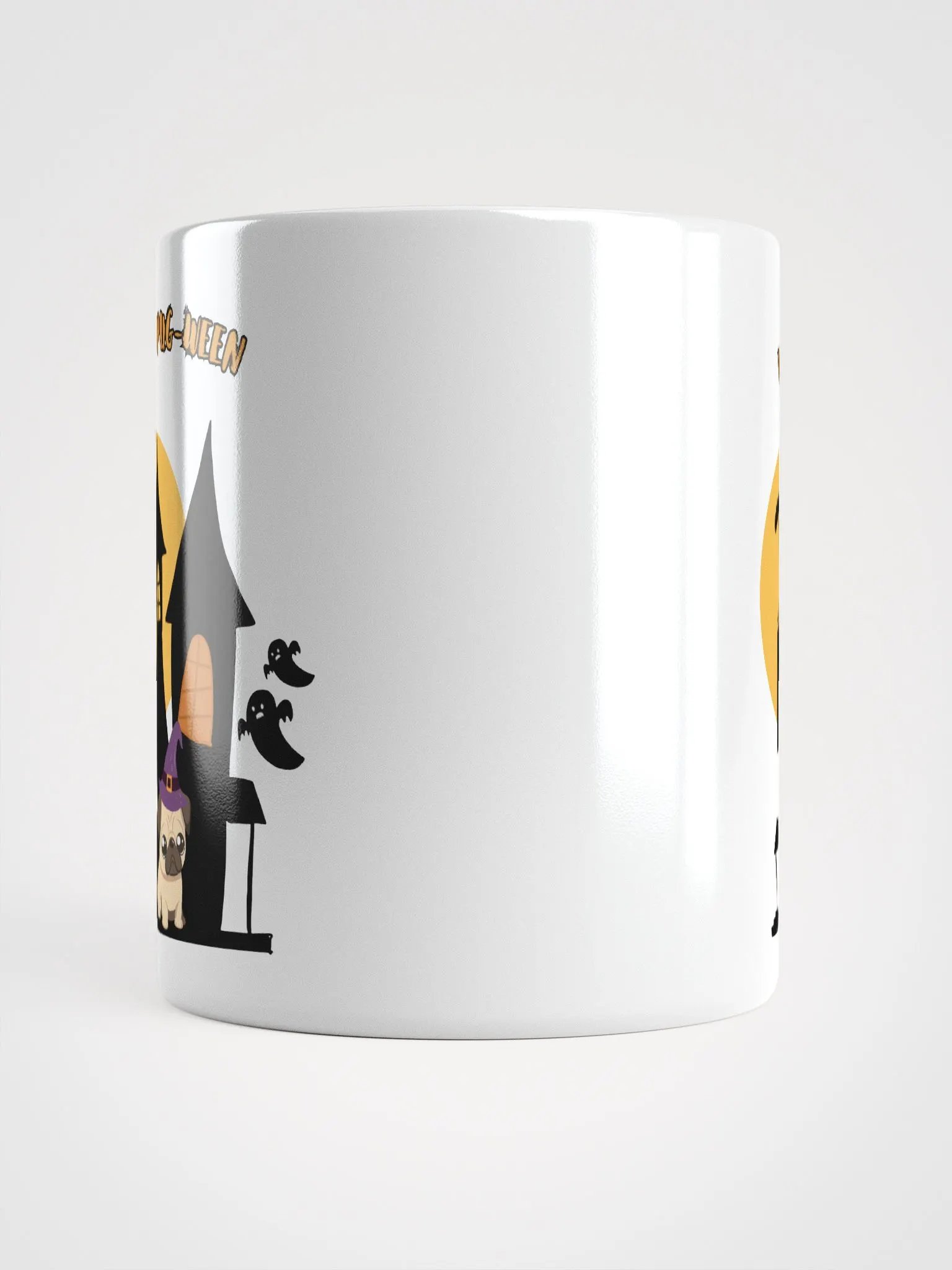 Happy Pug-Ween Halloween Castle Mug product image (5)