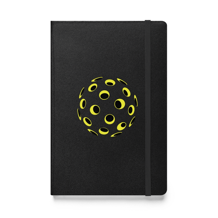 Pickleball Dynamic Motion Hardcover Notebook product image (1)