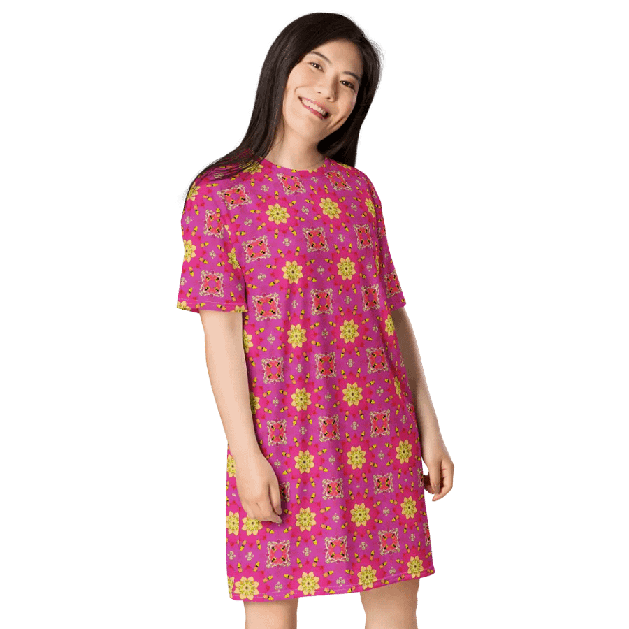 Abstract Cool Original T Shirt Dress product image (8)