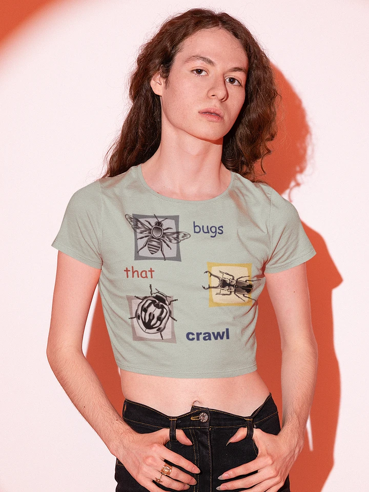 Bugs That Crawl crop tee product image (1)