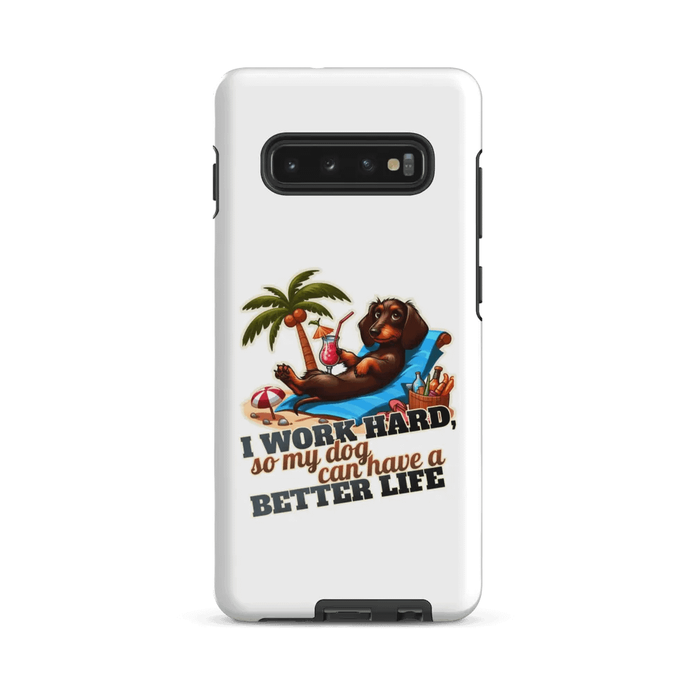 Work Hard – Dachshund Beach Samsung® Tough Case product image (47)
