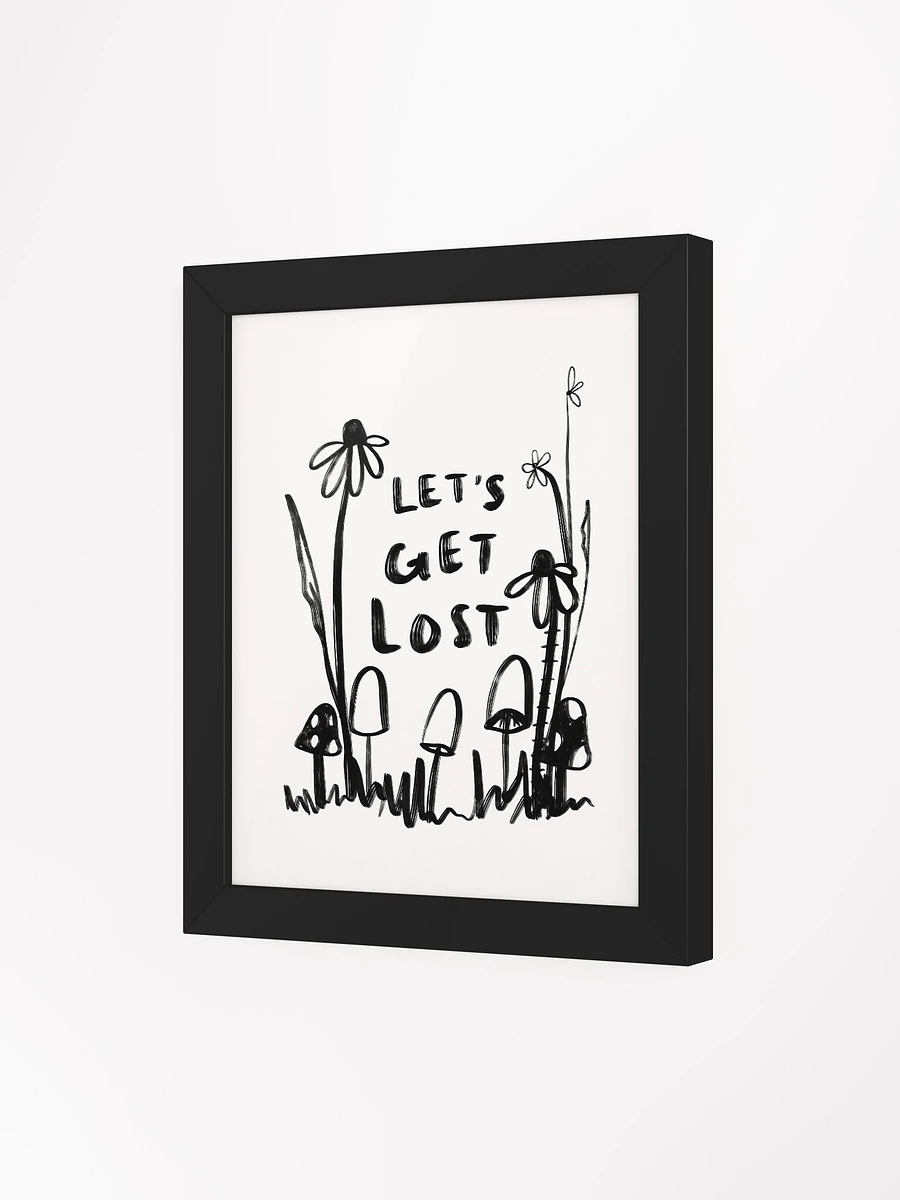 Let's Get Lost Framed Art Print product image (32)