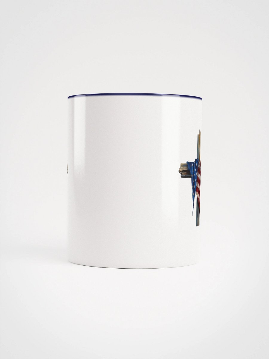 American Flag Cross Coffee Mug – Patriotic Faith Drinkware product image (39)
