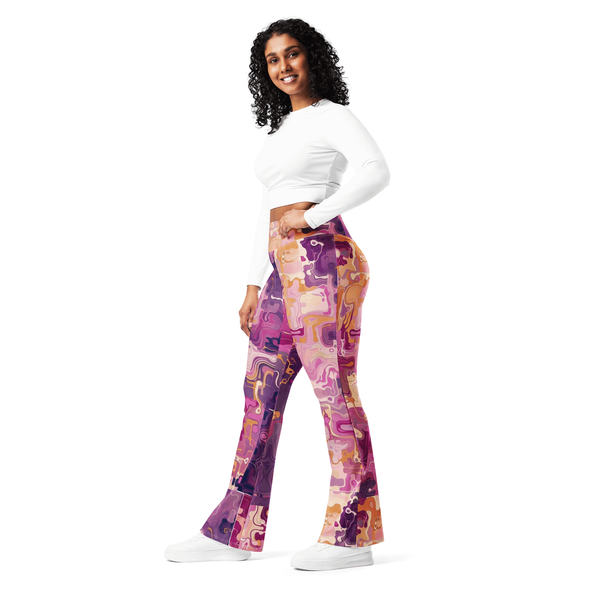 EcoChic Flare Leggings product image (4)
