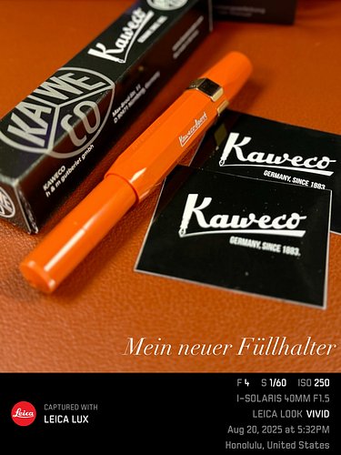 My first @kaweco.germany 

Mahalo @monohhawaii 🤙🏽 

Dope we have a local store the calm my Japanese Stationary addiction. Yea...