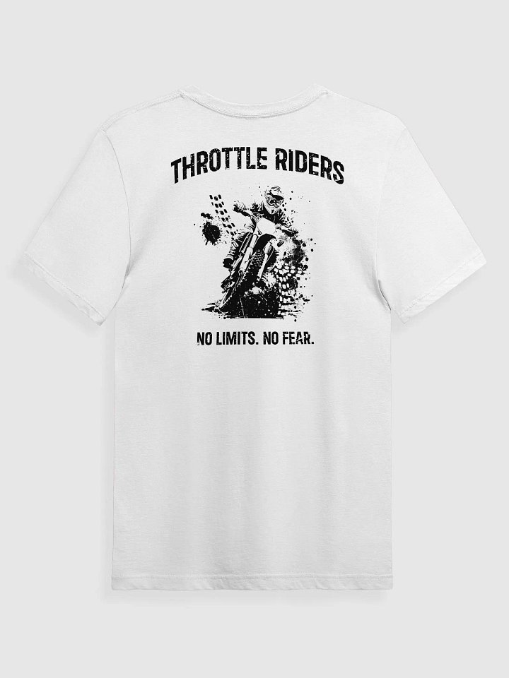 No Limits. No Fear T-shirt (Black Logo) product image (1)