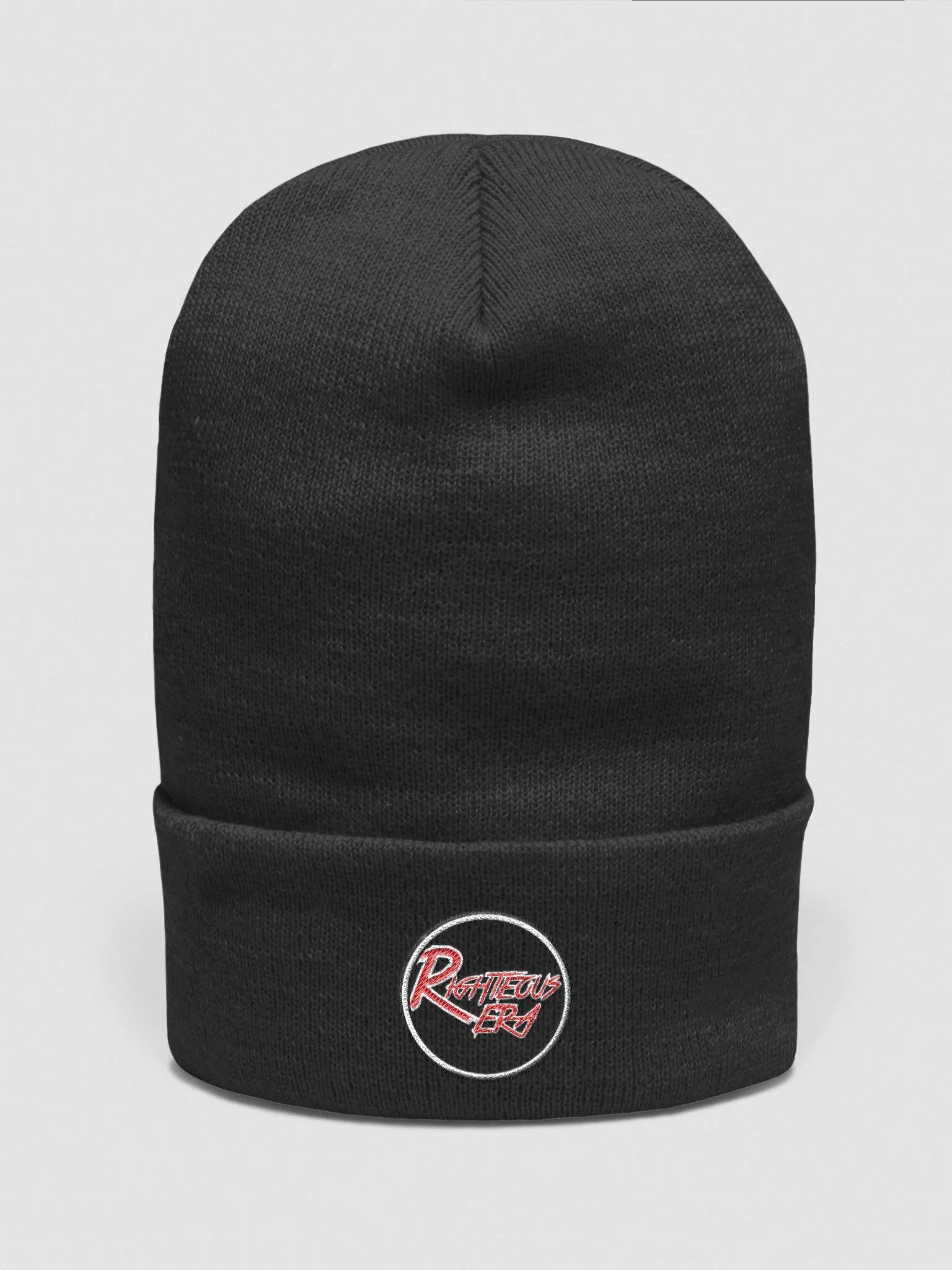 Righteous Yupoong Cuffed Beanie by Yupoong Embroidered product image (1)