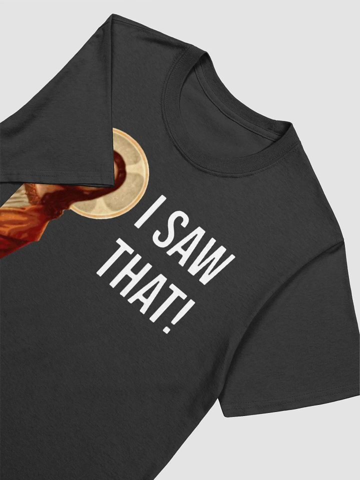 Saintly Surveillance: Jesus Sees All Men's Tee product image (1)