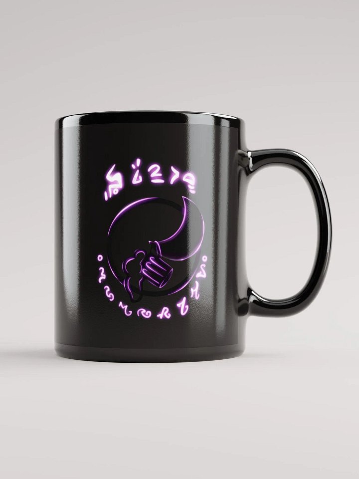 PyroKitty's Tavern Logo Black Mug product image (1)