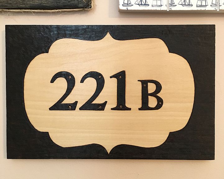 221B Baker Street Sign product image (1)