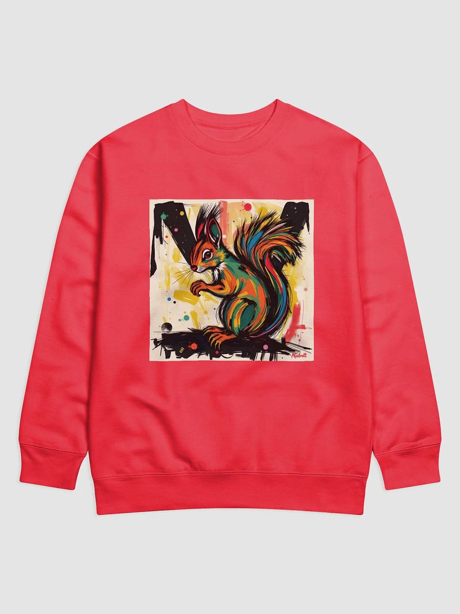 funky squirrel Vibes Premium Sweatshirt product image (1)