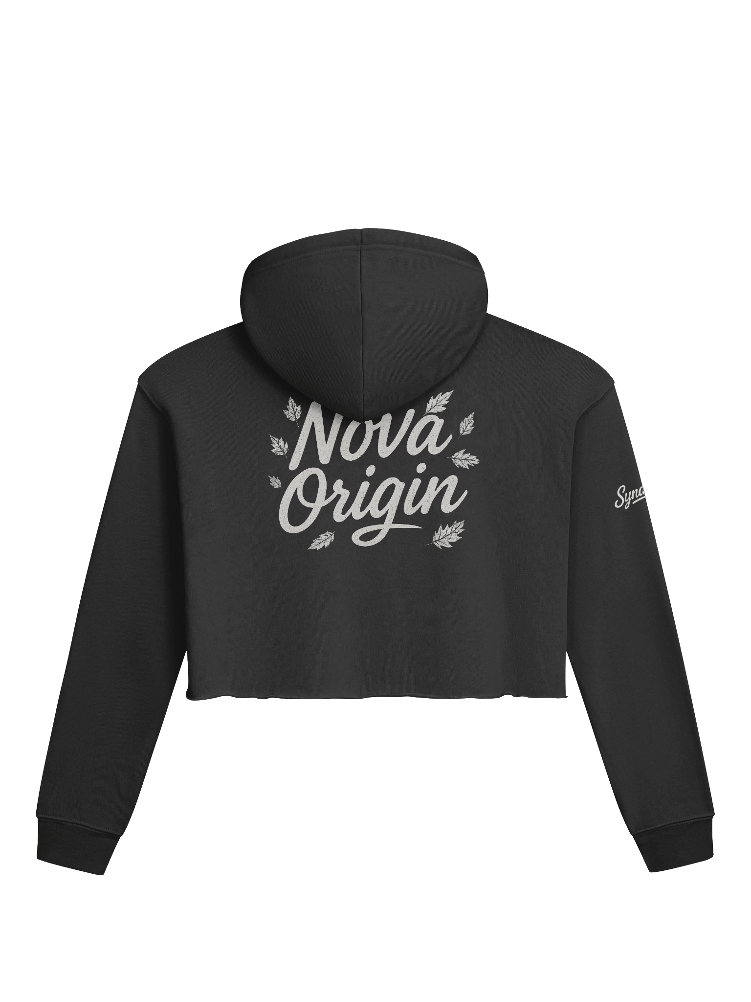 Nova Origin Leafy Elegance Crop Hoodie product image (2)