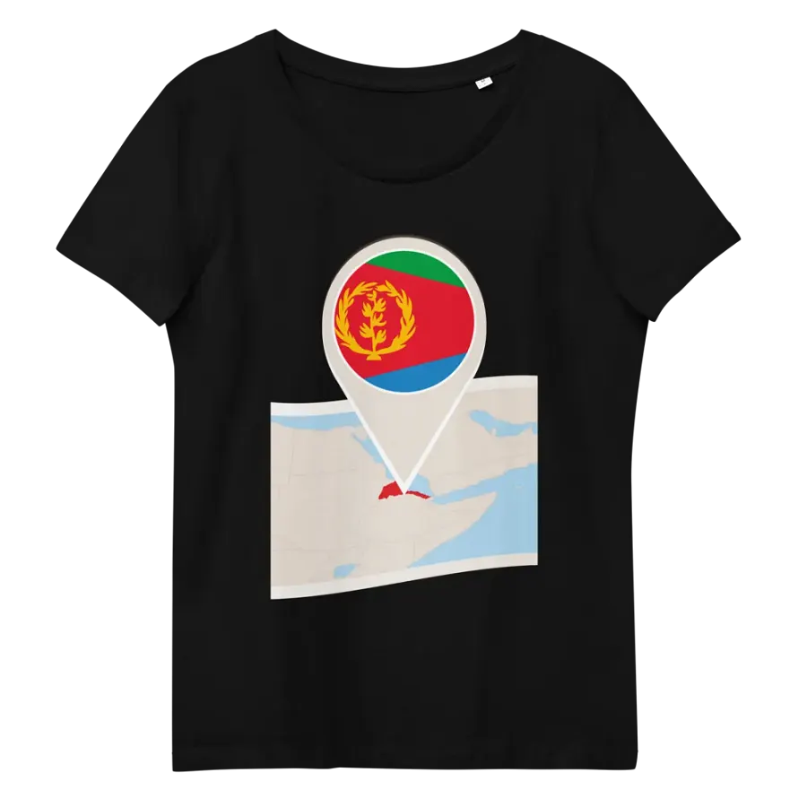 Eco-Friendly Flag Pin Women's Tee product image (11)