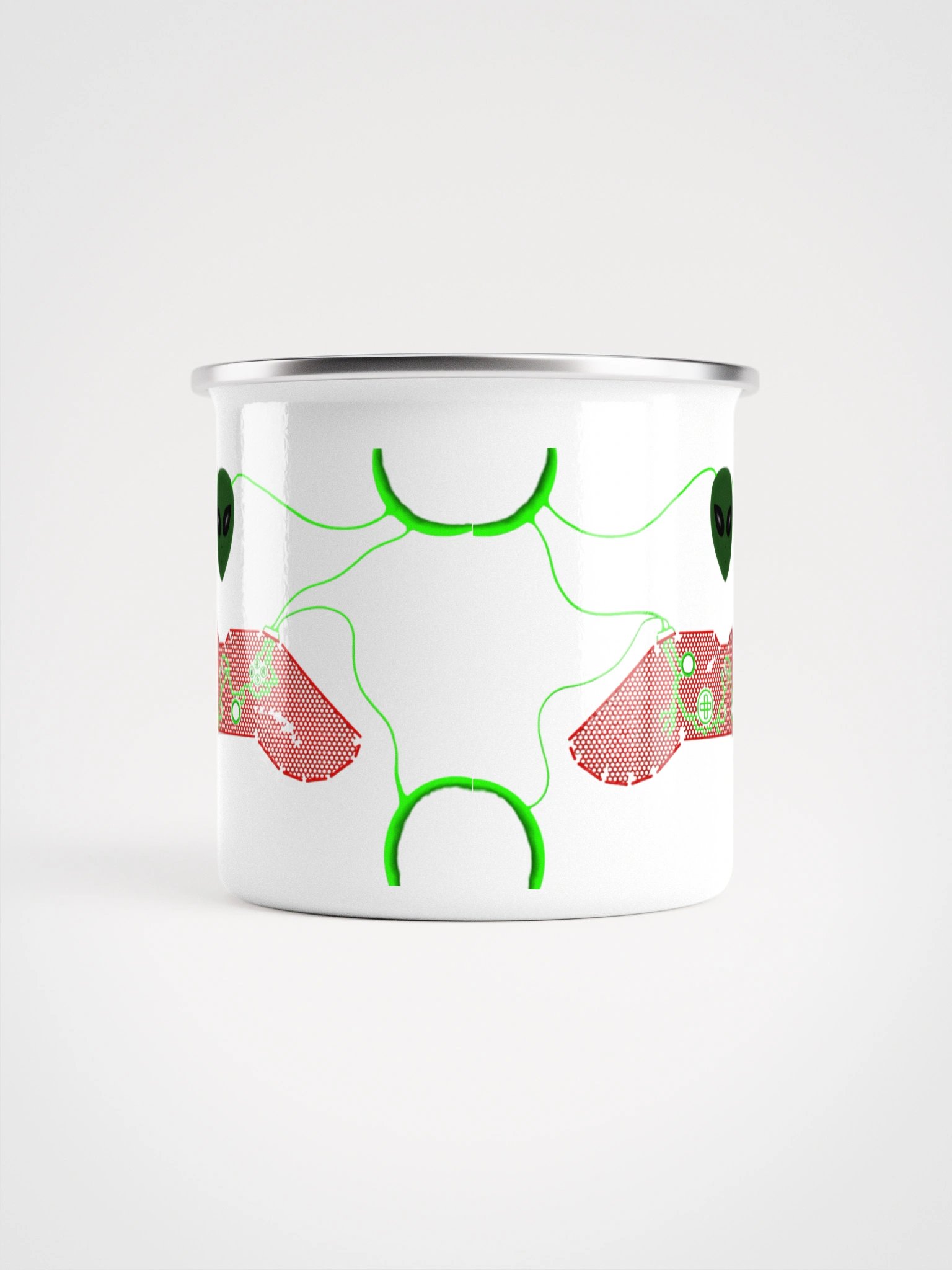 Galactic Gamer Enamel Mug product image (2)