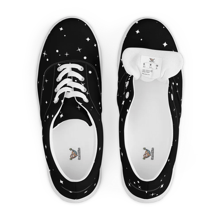 Starry Night Lace-Up Canvas Shoes product image (6)
