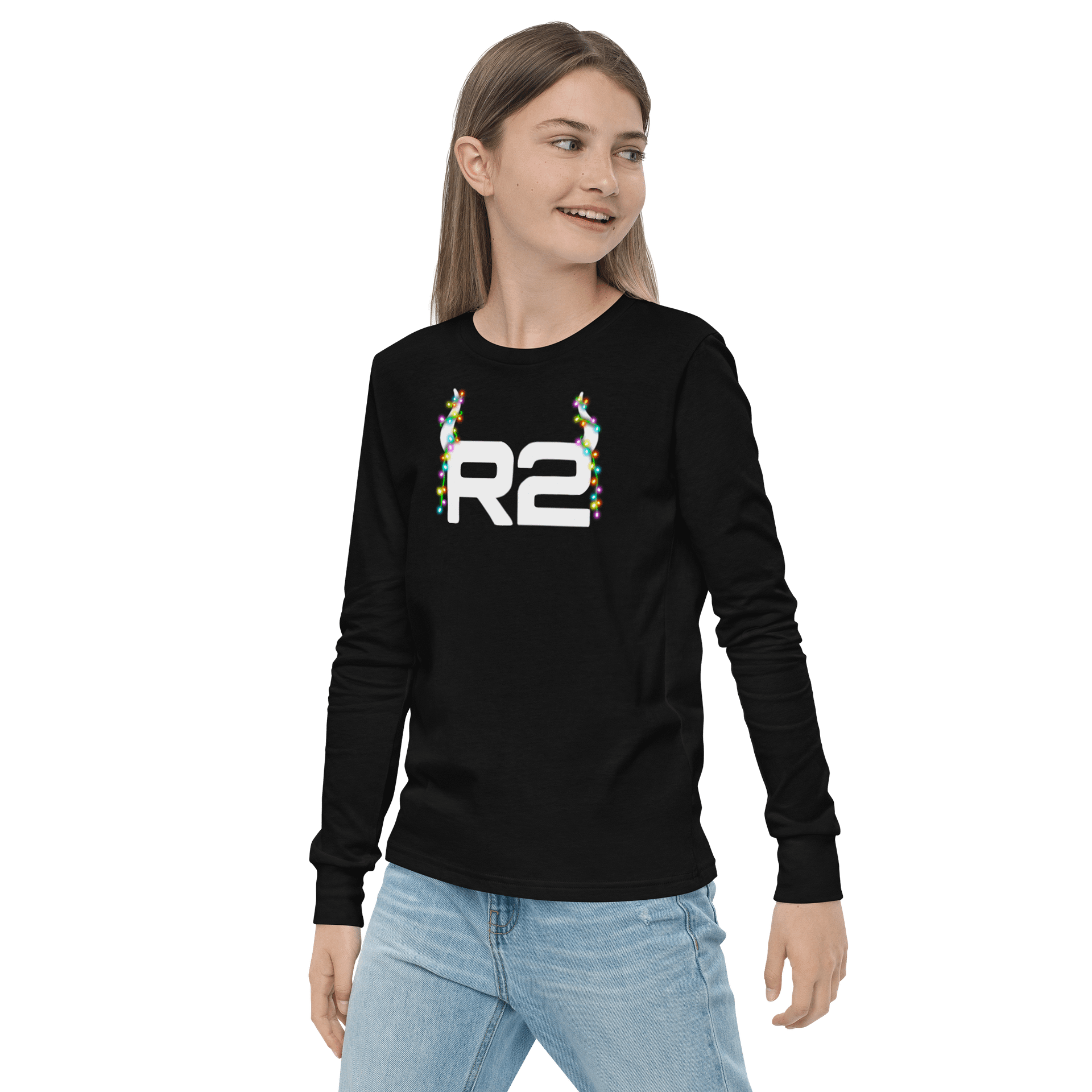 Youth R2 Lights Long Sleeve Shirt product image (5)