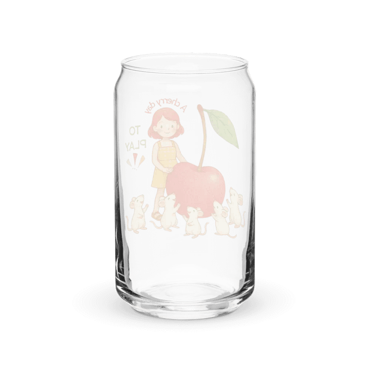 A Cherry Day Can-Shaped Glass product image (2)