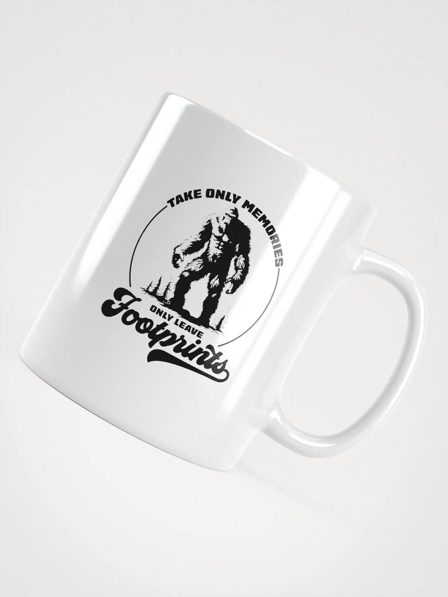 Take Memories Leave Footprints Funny Hiking Mug product image (4)