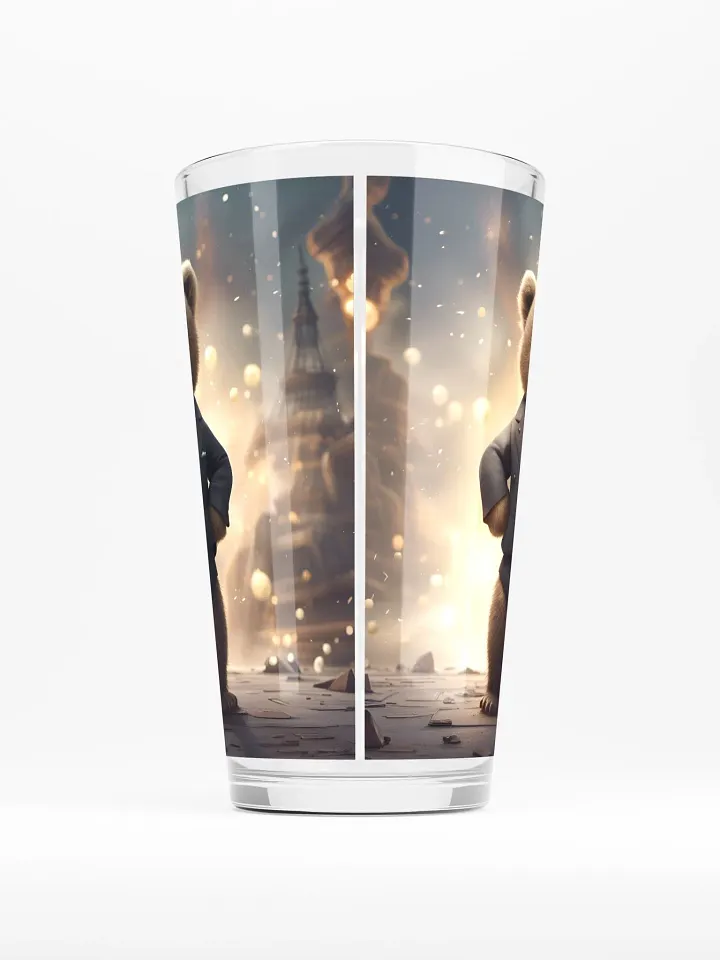 Tux Bear Pint Glass product image (2)